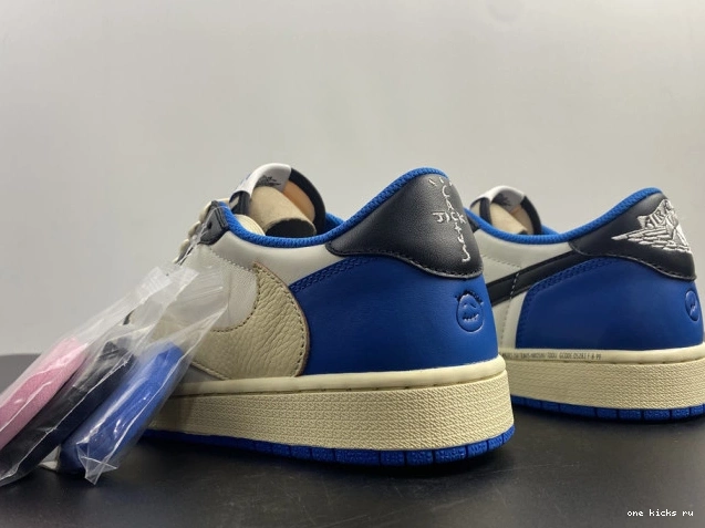 Cheap Travis Low x 1 Fragment DM7866-140 Retro Jordan Air Design Scott x 0805